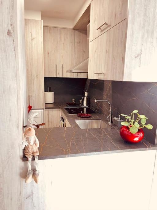 Apartamento Centrico Y De Diseno Con Parking Vigo Bagian luar foto